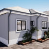 Plan de maison complet 4 chambres salon - Image 4