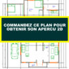 Plan de maison R+1 moderne de 5 chambres salons - Image 12