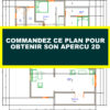 Plan de maison R+1 moderne de 5 chambres salons - Image 11