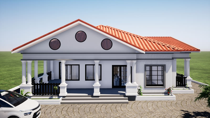 plan de maison 4 chambres avec suite parentale