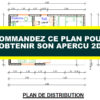 Plan de maison d'une chambre salon cuisine douche - Image 7