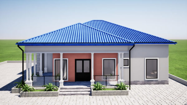 Villa 5 chambres plain pied avec grande veranda