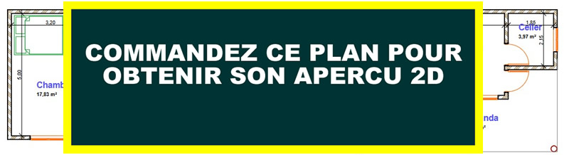 Plan d'un bâtiment annexe de 2 chambres modernes – Image 9