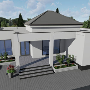 villa plain-pied de 3 chambres avec 2 grandes véranda et cellier
