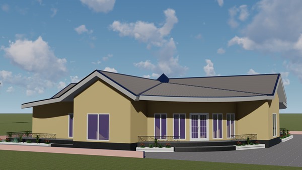Caractéristique de notre plan de villa 4 chambres moderne en étoile. – Image 3