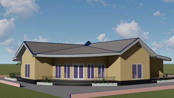 Caractéristique de notre plan de villa 4 chambres moderne en étoile. – Image 4