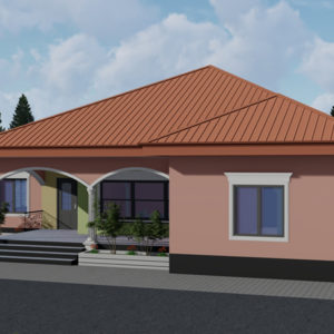 villa plain-pied de 3 chambres avec 2 grandes véranda et cellier