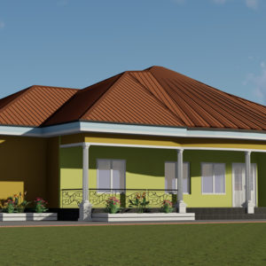 Plan 4 grandes chambres