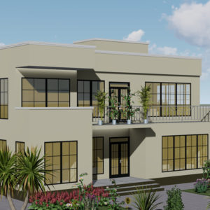 duplex avec 4 chambres avec 3 salons