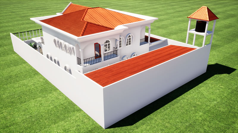 Plan duplex moderne de 5 chambres avec garage intégré – Image 5