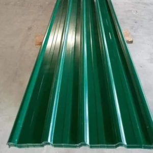 Tole Bac Alu couleur Verte