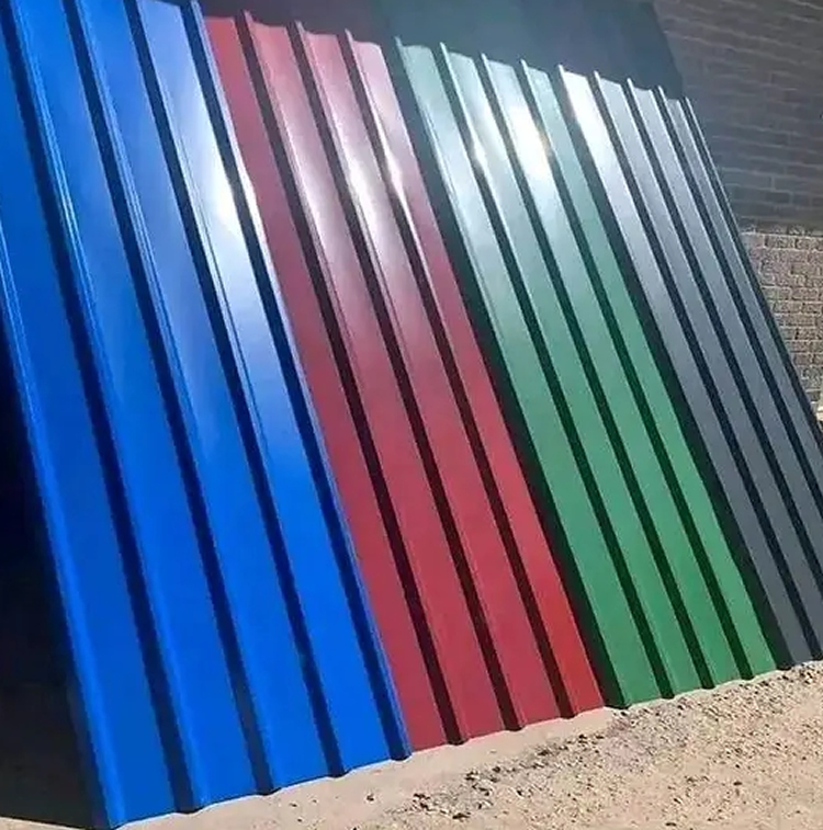 Tôle bac Alu couleur importé 0.50
