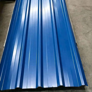 Tole bac alu SOCATRAL 0.6 Bleue